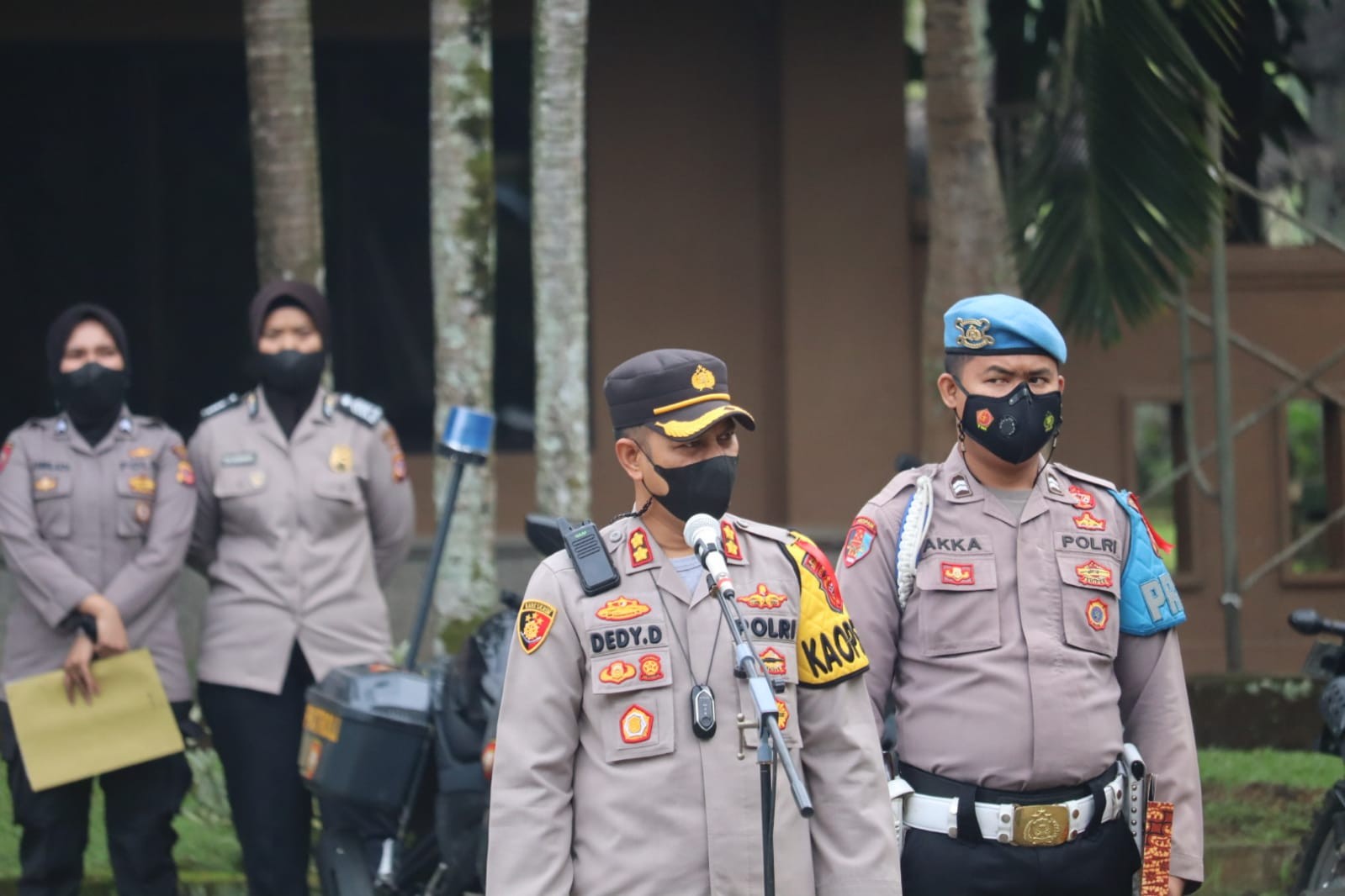Siaga Macet di Palabuhanratu, Kapolres: Jangan Ada Stuck, Roda Kendaraan Harus Tetap Berputar(Dok.Ist)