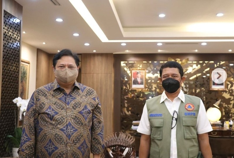 Paparan Omicron Kian Meningkat, Airlangga Bakal Gencarkan Vaksinasi Covid-19. (Foto: MNC Media)