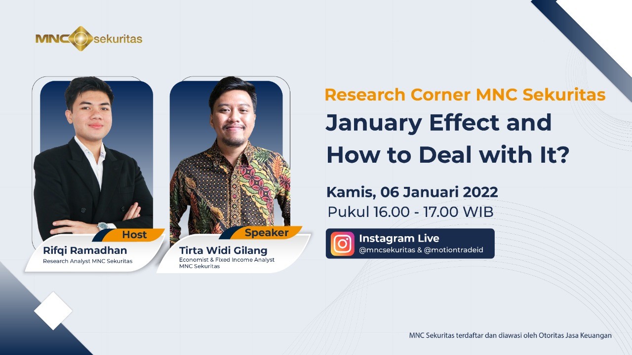 Lirik Potensi Cuan di January Effect, Yuk Cek IG Live MNC Sekuritas Pukul 16.00. (Foto: MNC Media)