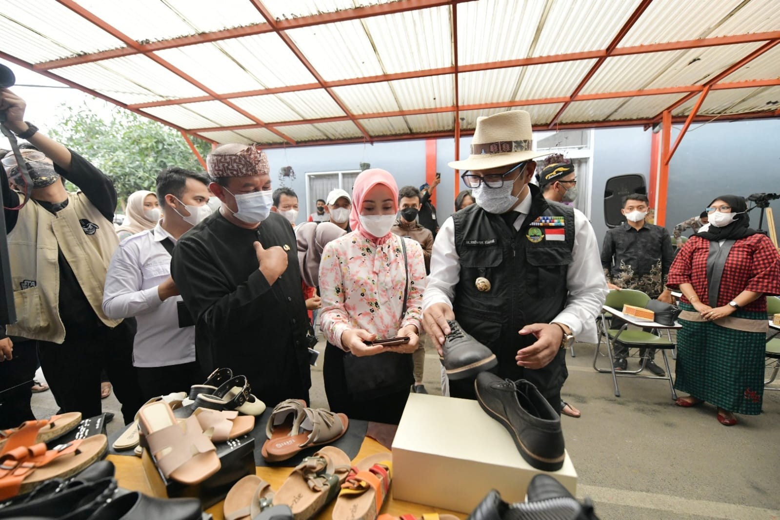 Industri Kulit di Garut Dinilai Stagnan, Ridwan Kamil: Ada Bahannya yang Tidak Layak Ekspor (Dok.MNC Media)