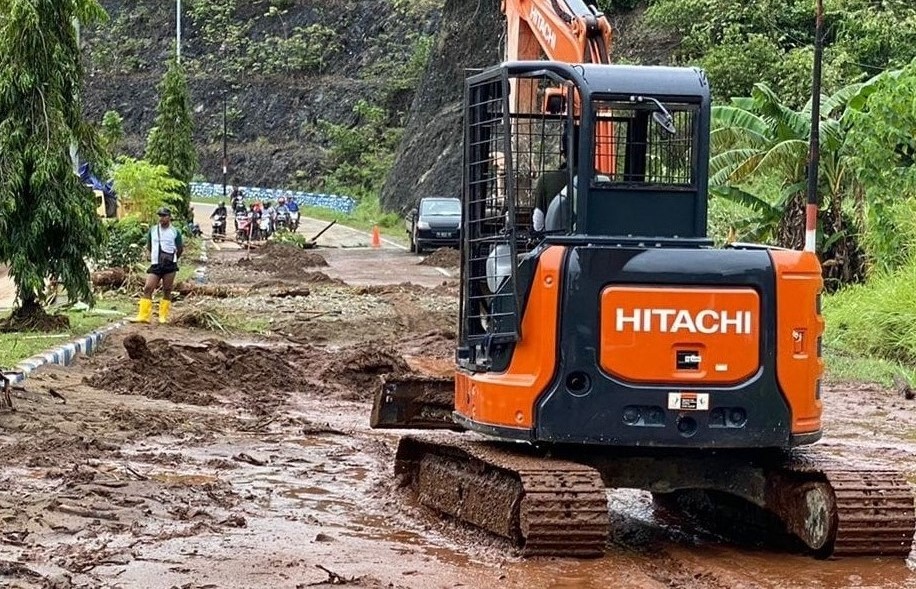 Kementerian PUPR menyiapkan sejumlah langkah penanganan darurat pasca banjir dan tanah longsor di Kota Jayapura, Papua. (Foto: MNC Media)