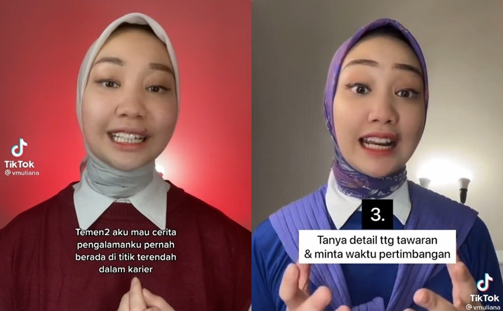 Jadi Pegawai BUMN, Vina Muliana Sering Bagi Tips Berkarier Lewat Konten di TikTok. (Foto: MNC Media)