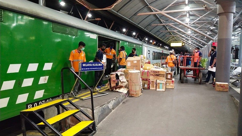 KAI Andalkan Segmen Angkutan Barang selama Pandemi