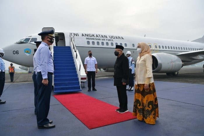 Gunakan Pesawat Kepresidenan, Wapres Akan Resmikan Halal Center di Madura(Dok.Setwapres)