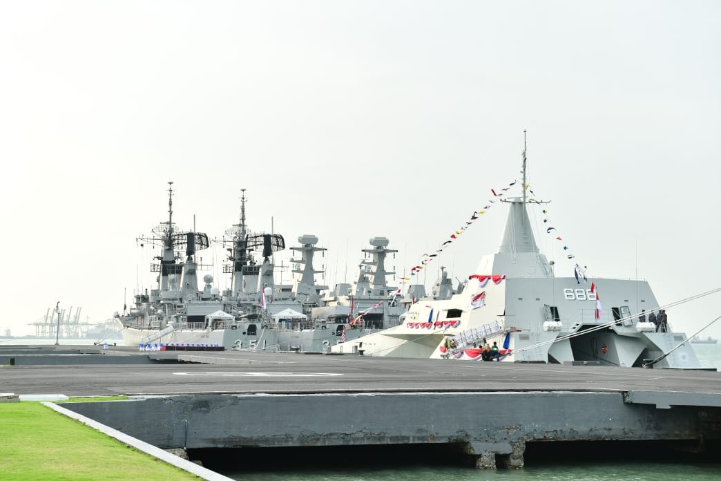 RI Tambah Dua Kapal Perang Baru Produksi Dalam Negeri (FOTO: MNC Media)