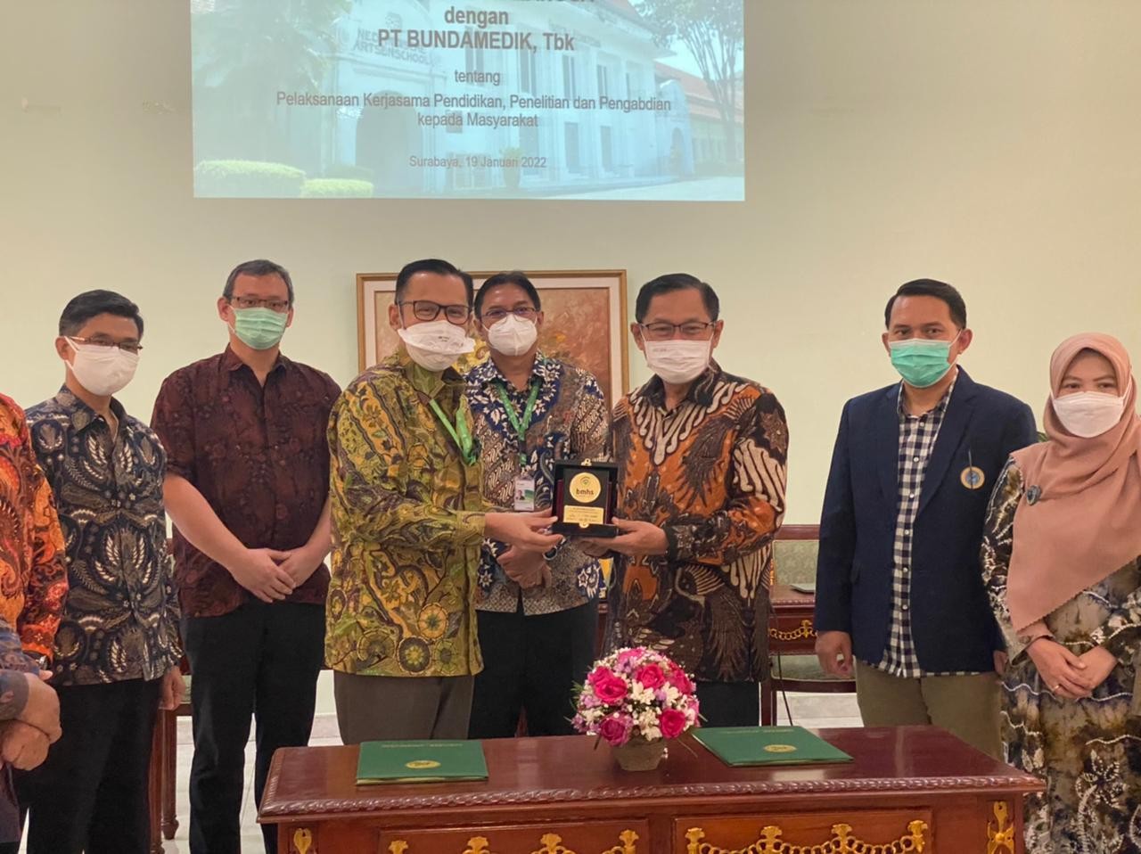 Inovasi Layanan Kesehatan, Bundamedik (BMHS) Kerjasama dengan UNAIR (FOTO:Dok Ist)