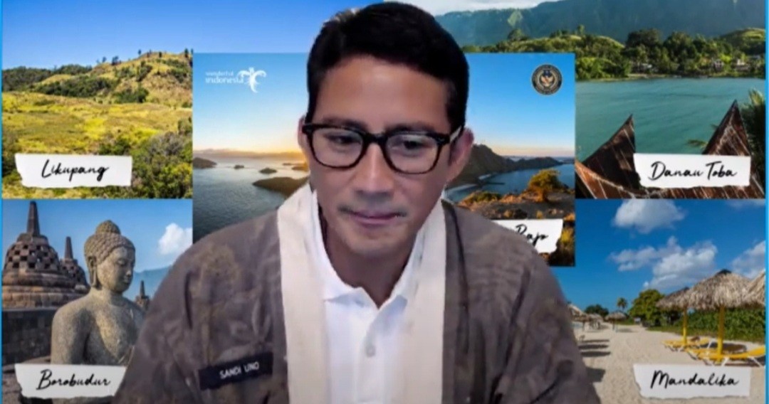 Gairahkan Sektor Pariwisata, Sandiaga Target Kunjungan Wisman ke RI Naik 100 Persen (FOTO:MNC Media)