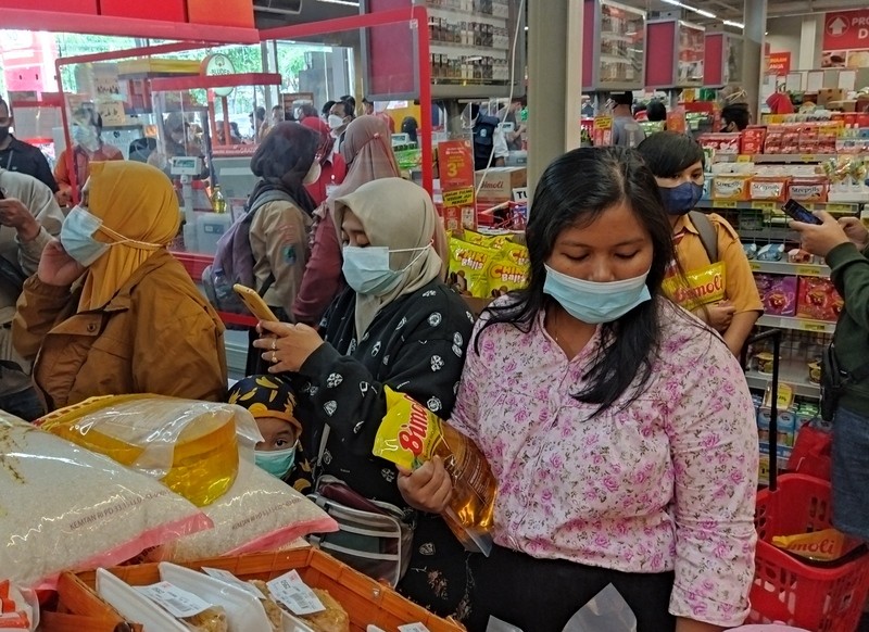 Cari Minyak Goreng Rp14 Ribu, Warga Malang: Stoknya Cepat Habis(Dok.Ist)
