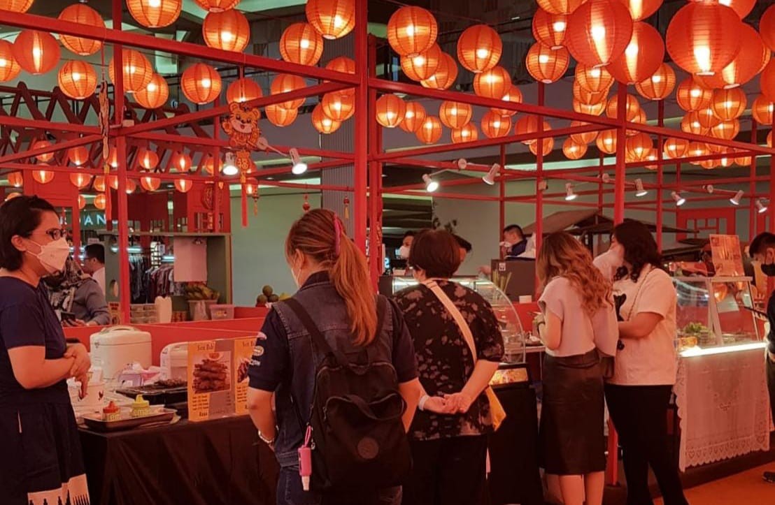 Rasakan Suasana Imlek di Chinese Market dengan Ribuan Lampion di Mal Taman Anggrek. (Foto: Dok/Manajemen MTA)