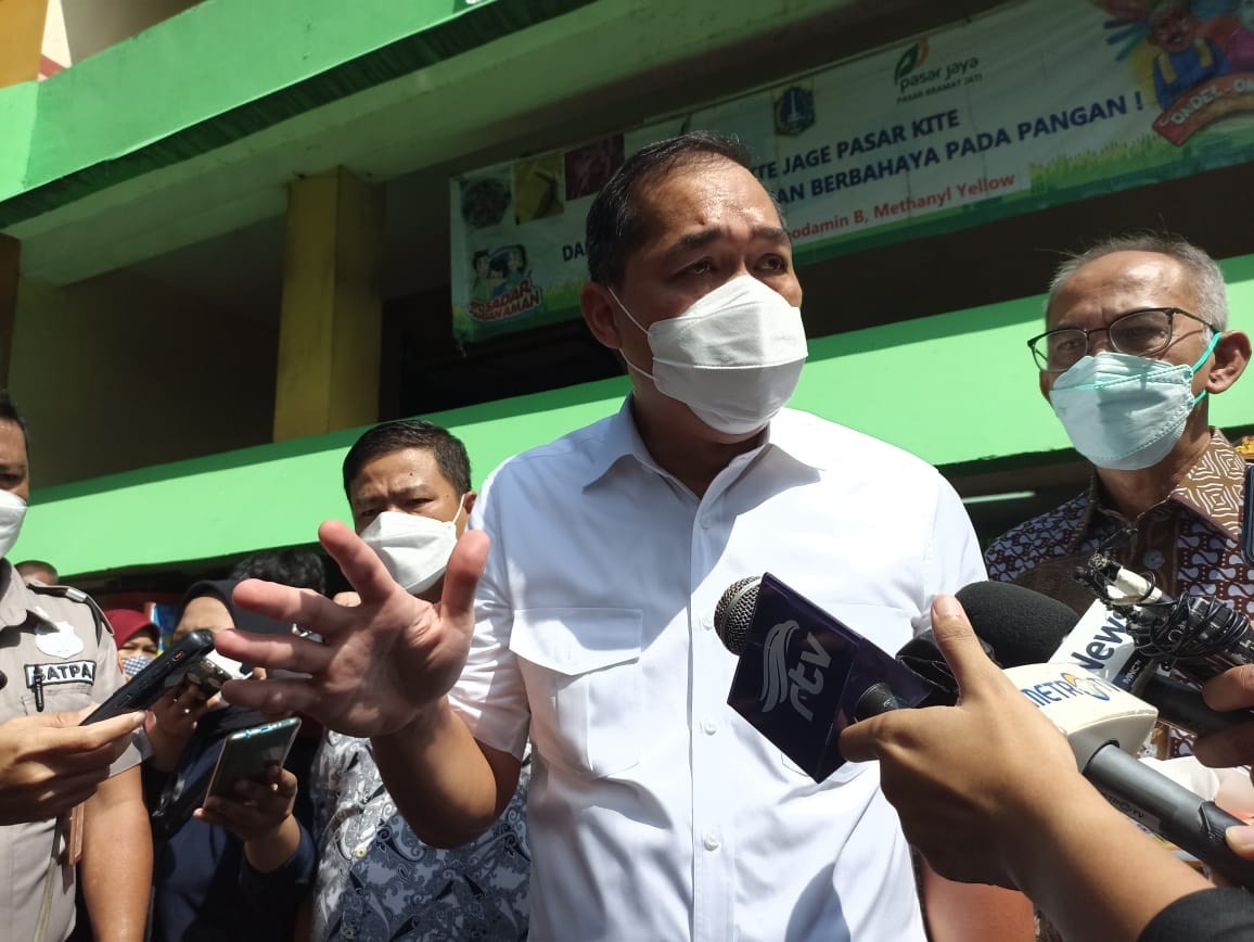 Pedagang Galau Minyak Goreng Masih Mahal, Mendag Lufti Sidak Pasar (Dok.MNC Media)