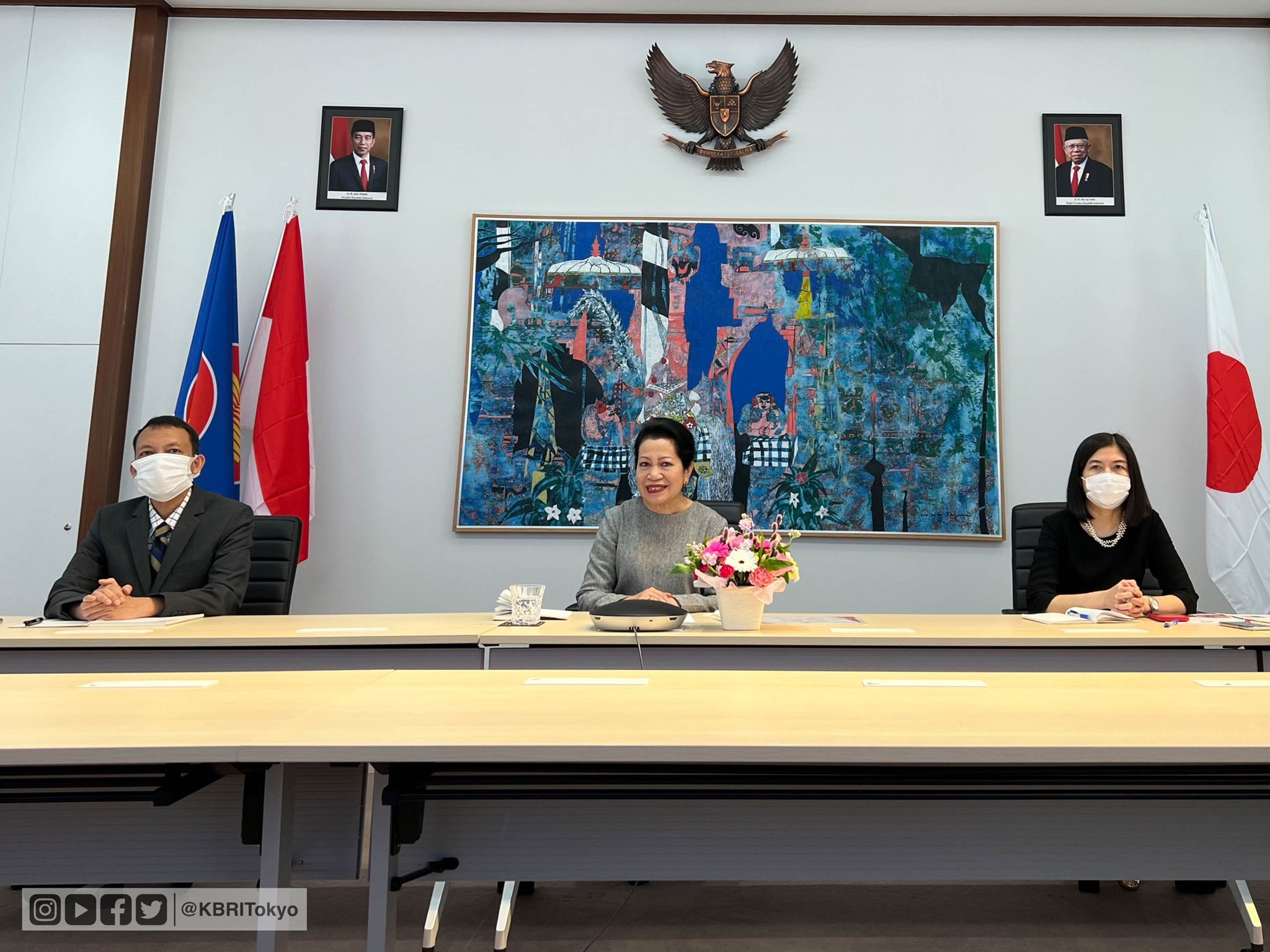 KBRI Tokyo dan DWP KBRI Tokyo Gelar Webinar Women Leadership Talk, Dorong Kepemimpinan Perempuan (FOTO: Dok Ist)