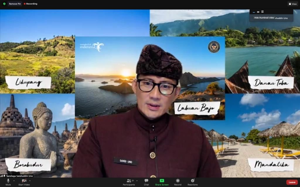 Pulihkan Ekonomi, Sandiaga Uno Siap Kolaborasi dengan Gema Santri Nusa