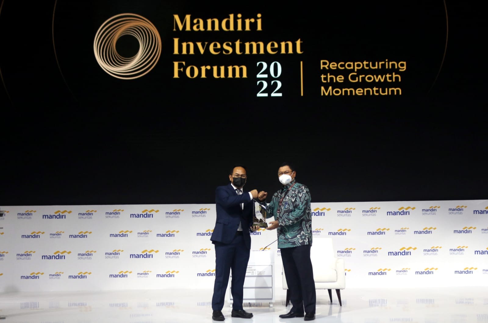 Mandiri (BMRI) Dukung Pemerintah Dorong Keran Investasi Lewat MIF 2022 (FOTO:Dok BMRI))