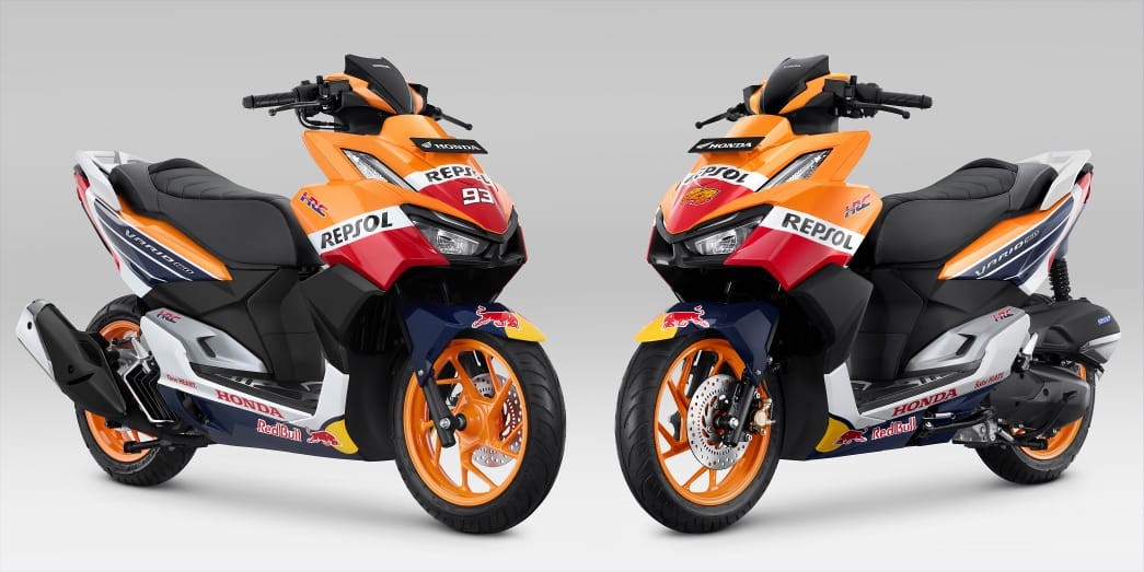 Sangar! Ini All New Honda Vario 160 yang Dipakai Marquez dan Espargaro di MotoGP Mandalika.  (Foto: MNC Media)