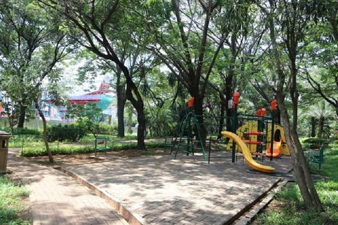 Pengunjung Taman di Jakbar Dibatasi 25 Persen Selama PPKM Level 3 (FOTO:MNC Media)