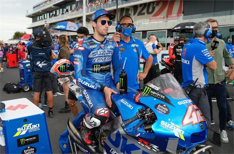 Puas di Mandalika, Alex Rins Janji Bawa Keluarga Berlibur ke Indonesia. (Foto: MNC Media)