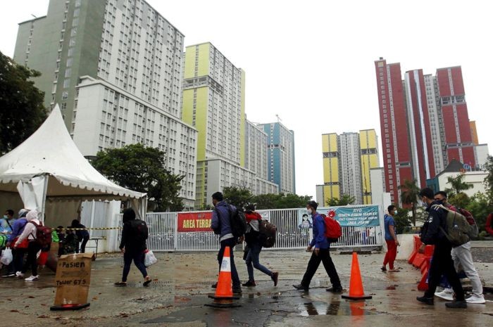 Warga Terdampak Kebakaran Depo BBM Plumpang Diusulkan Pindah Sementara ke Wisma Atlet (Foto: MNC Media)