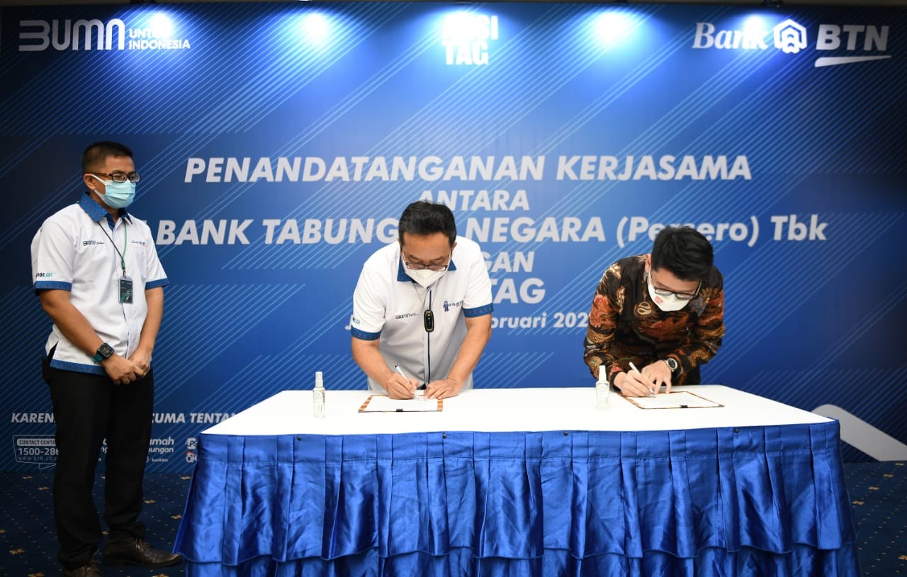 Gandeng Startup Arsitag, BBTN (BTN) Kembangkan Ekosistem Perumahan Digital (FOTO:Dok BTN)