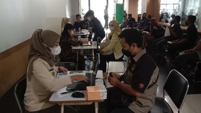 Dinkes DKI Sebut Tren Vaksinasi Melonjak saat Ada Musim Liburan (FOTO:MNC Media)