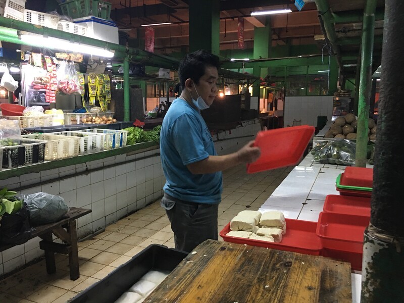 Pedagang Tahu Tempe Pasar Jatinegara Kompak Mogok Jualan di 21-23 Februari(Dok.Ist)