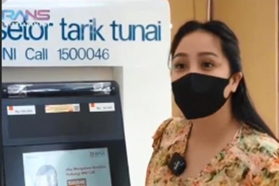 Heboh Mesin ATM Jadi Kado Buat Nagita, Ini Tanggapan BNI. (Foto: MNC Media)