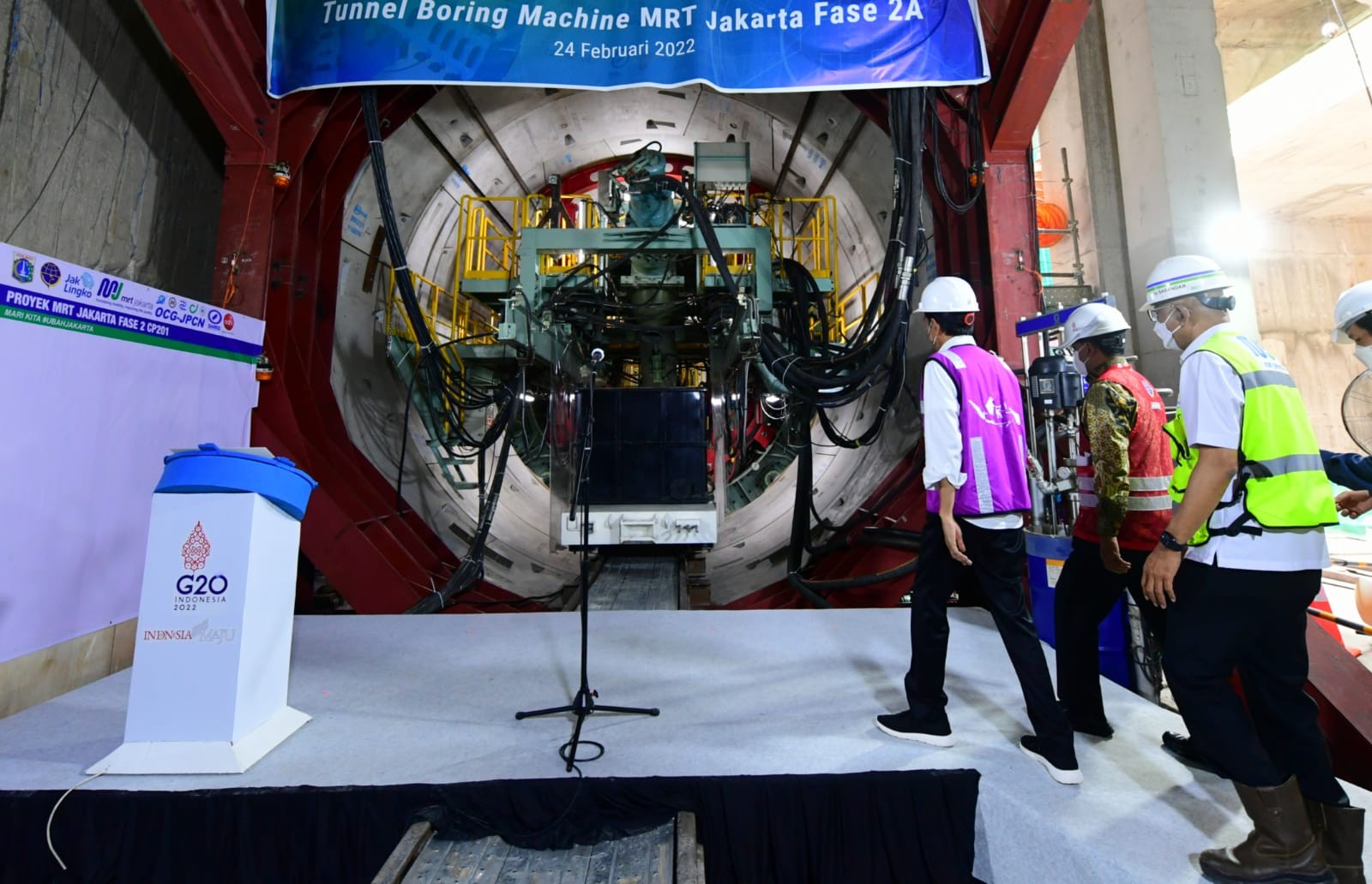Pemerintah akan memulai pembangunan transportasi Moda Raya Terpadu (MRT) Jakarta fase 2A. (Foto: MNC Media)