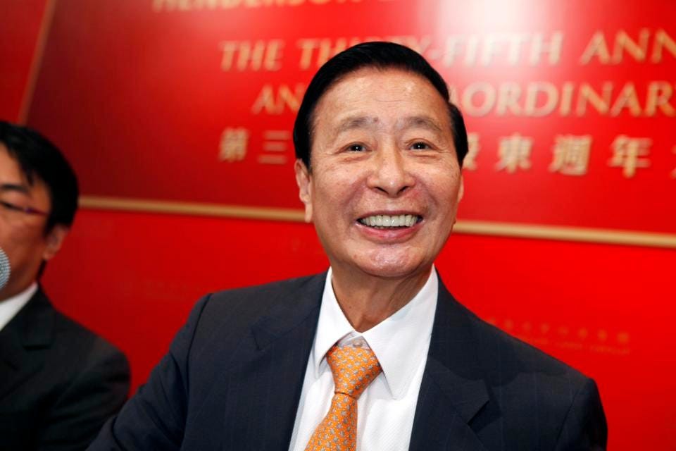 Kakek 94 Tahun Punya Harta Rp489 Triliun dari Usaha Properti (FOTO: Forbes)