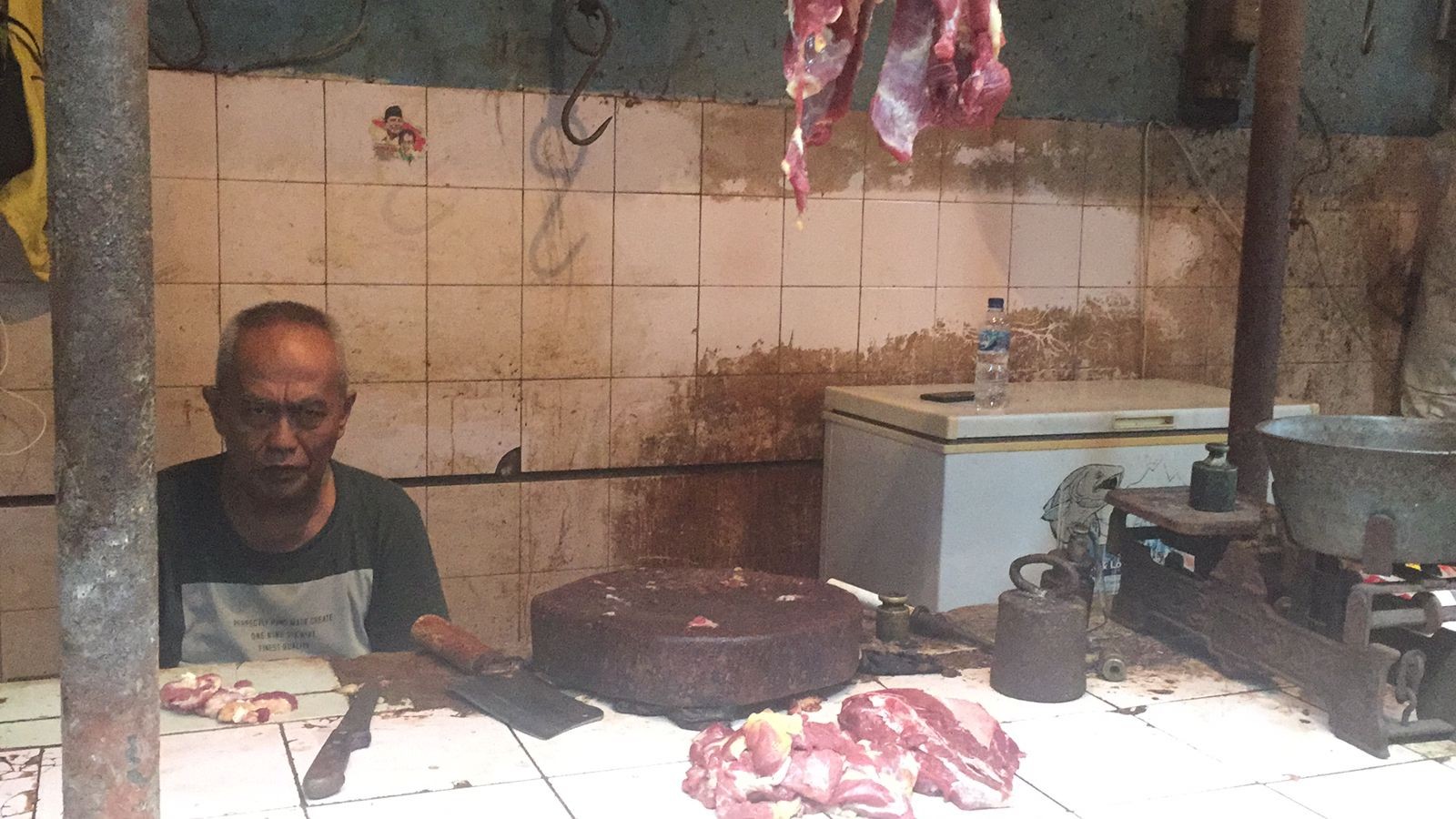 Imbas Wabah PMK, Omzet Penjualan Daging Sapi di Salatiga Anjlok (FOTO:MNC Media)