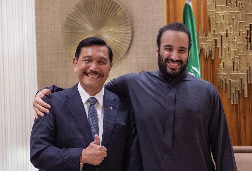 Temui Putra Mahkota Arab Saudi, Luhut Bahas Investasi hingga Ibu Kota Baru (Dok.MNC)