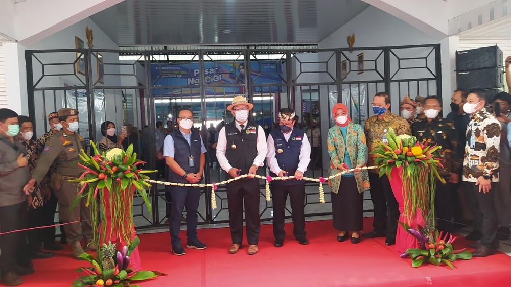 Pemprov Jabar Dalam 3 Tahun Revitalisasi 21 Pasar Tradisional (FOTO: MNC Media)