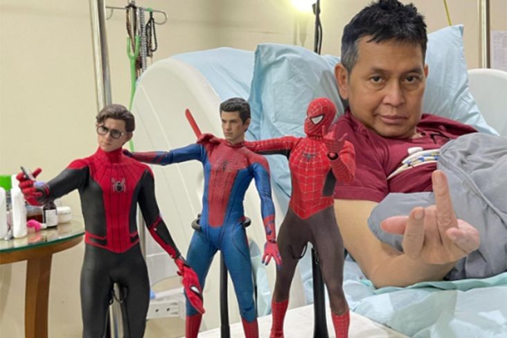 Penulis novel Lupus, Hilman Hariwijaya,meninggal dunia pada 9 Maret 2022. (Foto: Instagram Hilman Hariwijaya)2 di usia 57 tahun. (