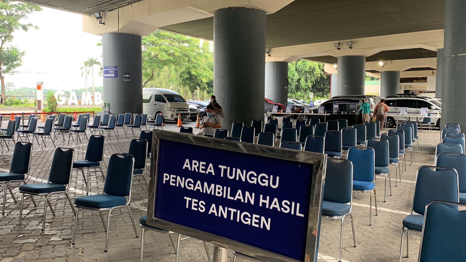 Penumpang KA Tak Perlu Antigen, Lapak Tes Swab Stasiun Gambir Tinggal Kursi  (Dok.Ist)