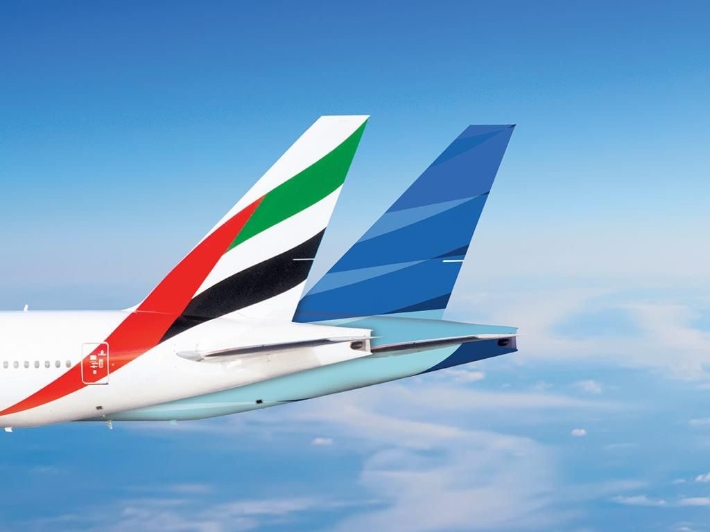Maskapai penerbangan nasional Garuda Indonesia bersama dengan Emirates telah  mengumumkan  peluncuran kerja sama codeshare  perluasan jaringan. (Foto: MNC)