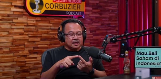 Ngobrol Bareng Deddy Corbuzier, Rhenald Kasali Bongkar Fakta Orang Kaya Palsu (Dok.tangkapan layar Youtube)