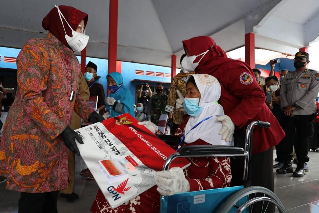 Tanpa Ngamuk, Mensos Temukan Pelanggaran oleh e-Warong Bagi Penerima BPNT. (Foto: MNC Media)