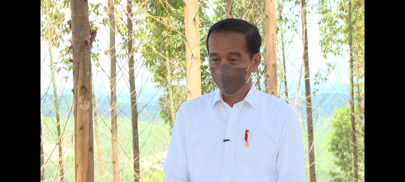 Pilih Titik Nol IKN, Ini Alasan Jokowi Gelar Ritual Penyatuan Tanah dan Air. (Foto: MNC Media)