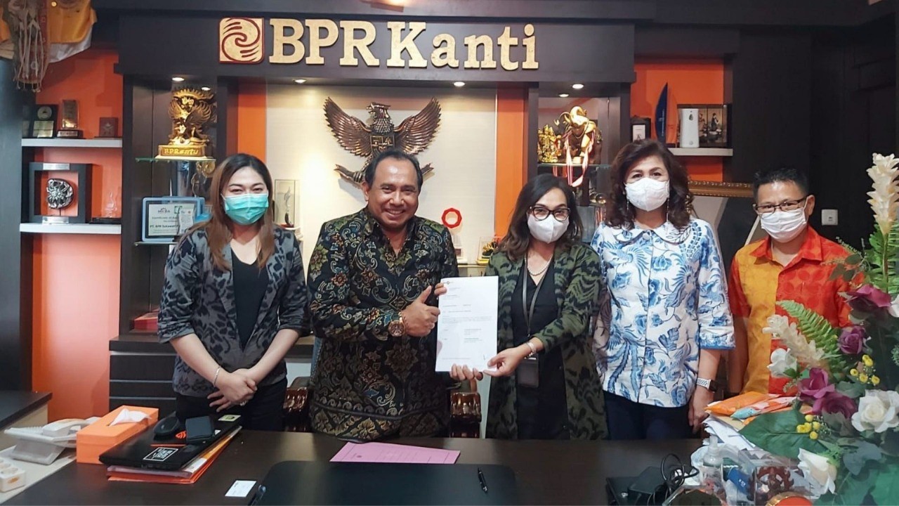 Pacu Ekonomi Bali, MNC Bank (BABP) Salurkan Kredit Modal Kerja ke BPR Kanti. (Foto: MNC Media)