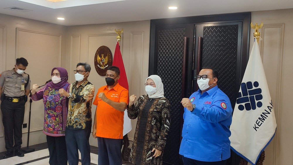 Revisi Permenaker Soal JHT, Menaker Undang Para Buruh ke Kantornya (FOTO: MNC Media)