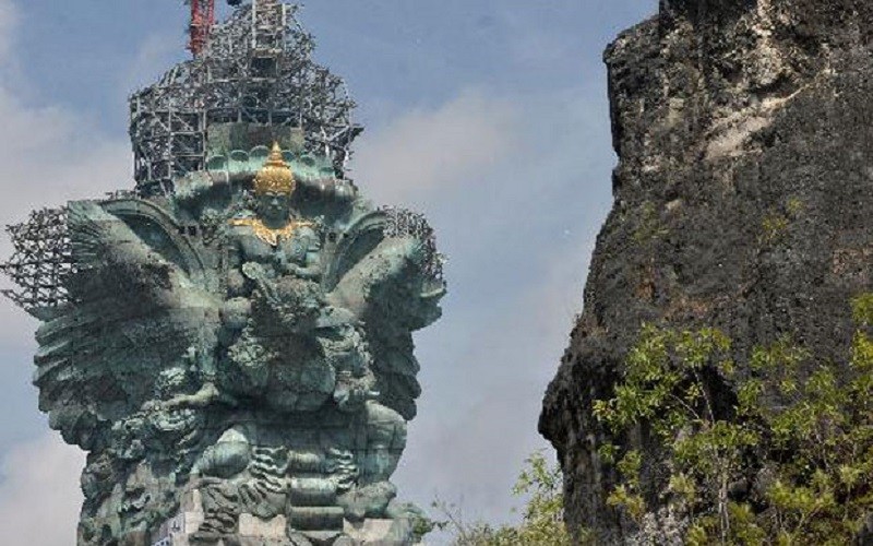 Biaya Pembuatan Patung Termahal di Indonesia. (Foto : MNC Media)