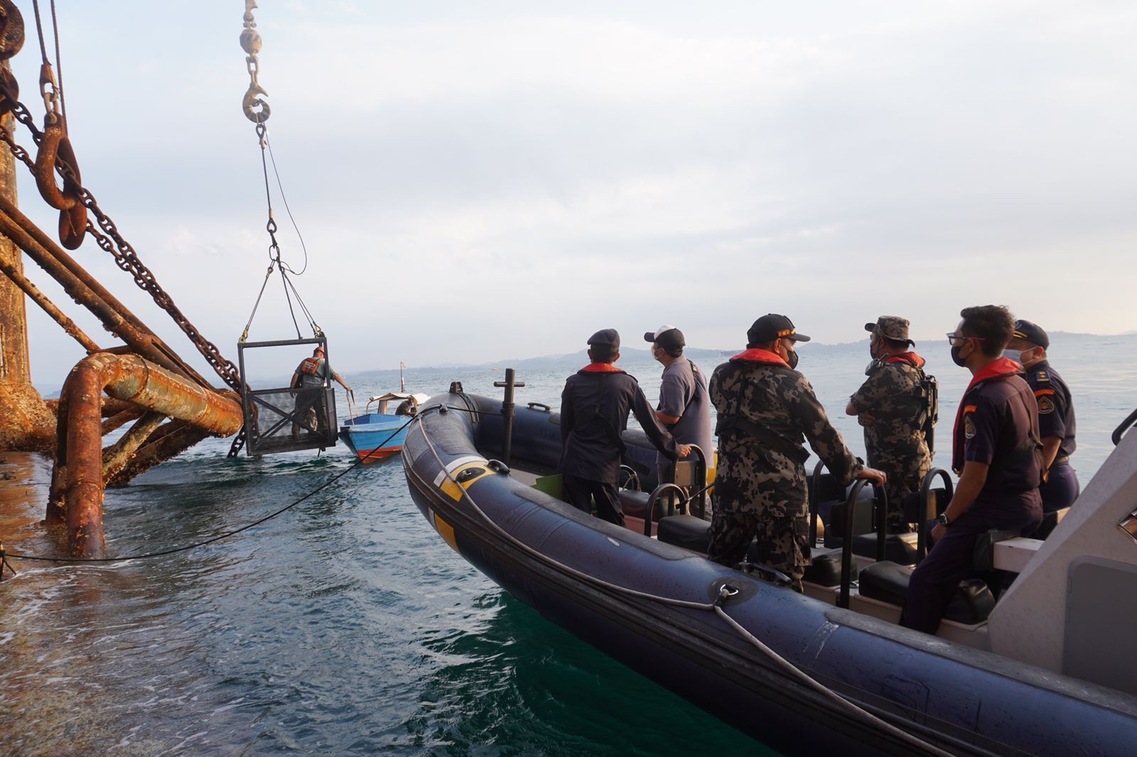 Rig Berbendera Sri Lanka Ada di Perairan Batu Ampar, KKP Lakukan Investigasi (Dok.MNC)