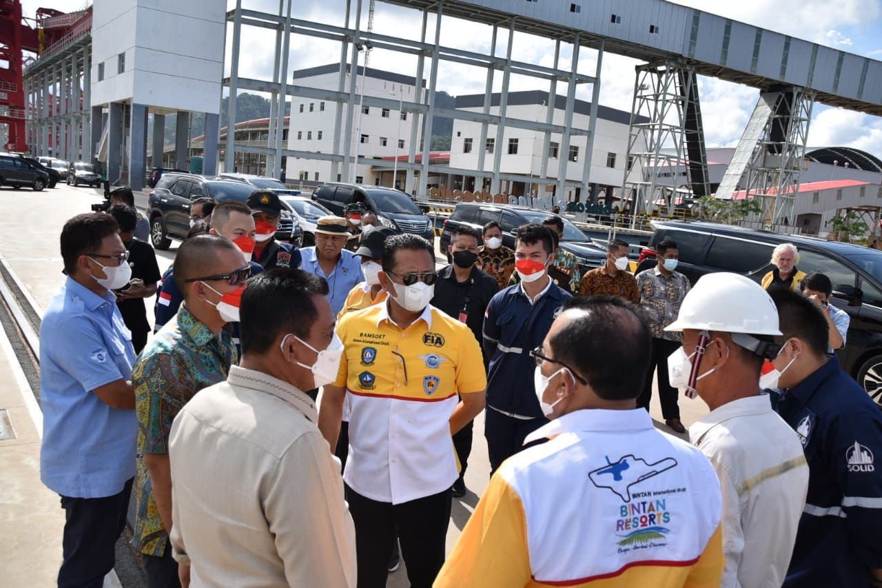 Dorong Hilirisasi Bahan Tambang, Bamsoet Tinjau KEK Galang Batang  (Dok.Ist)