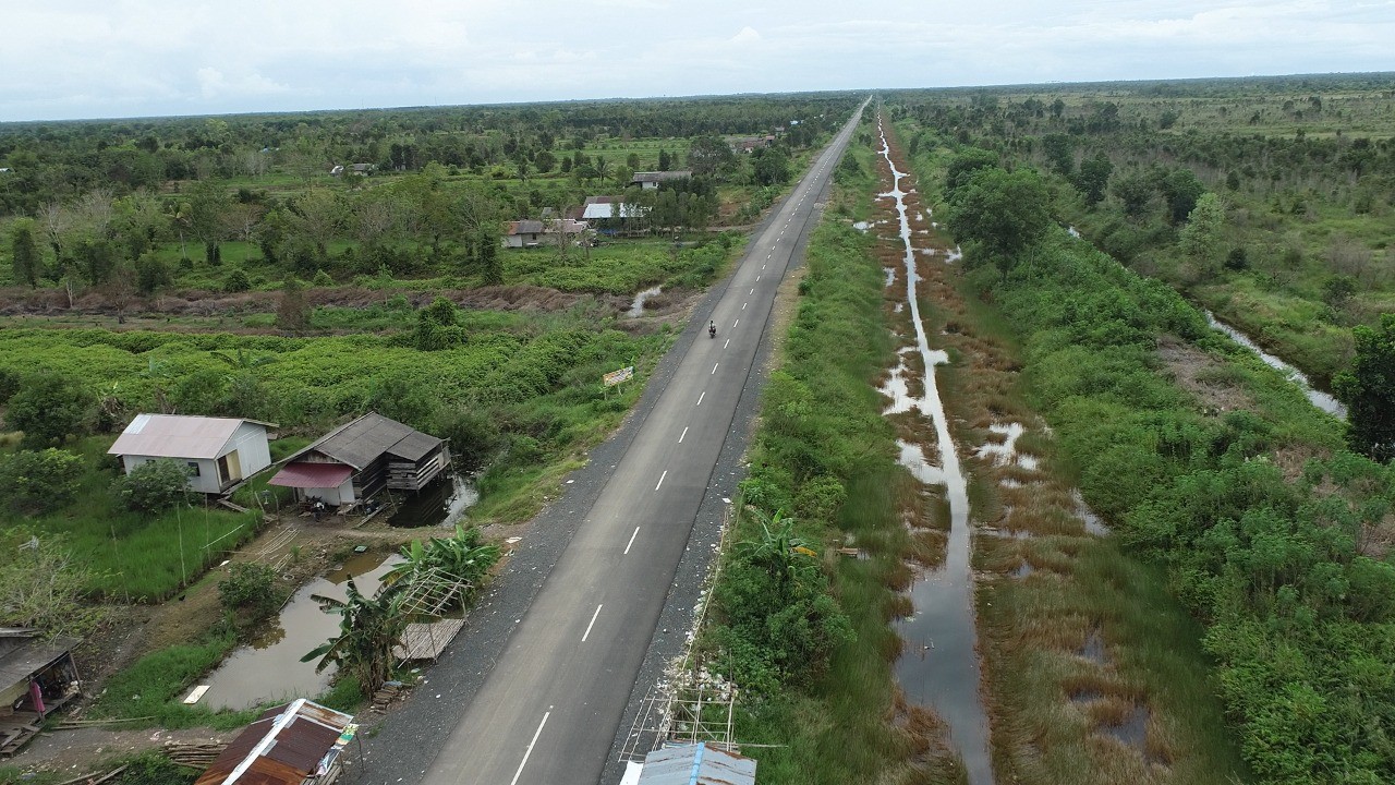 Siapkan Lumbung Pangan Baru, PUPR Rehabilitasi Irigasi Food Estate di Kalteng  (Dok.PUPR)