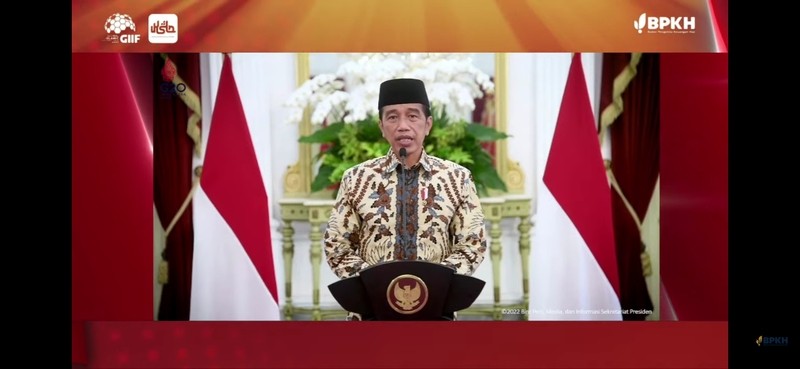 Potensi Besar Industri Syariah RI, Jokowi: Pangsa Pasarnya USD1,5 Triliun (Dok.MNC)