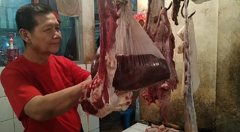 Lebaran Usai, Harga Daging Mulai Menuju Normal. (Foto: MNC Media)