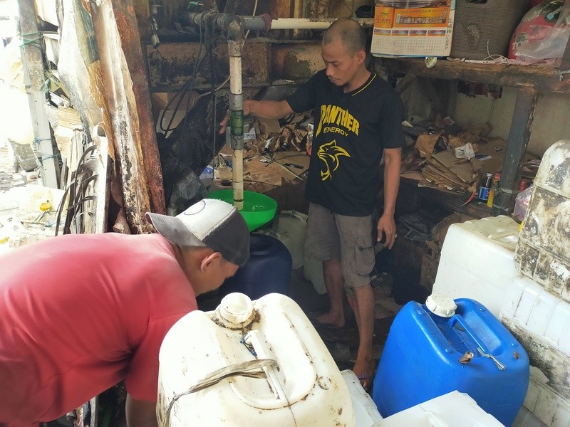 Sidak Minyak Goreng Curah, Wakapolres Bogor: Stok Terbatas dan Harga Variatif (Dok.Ist)