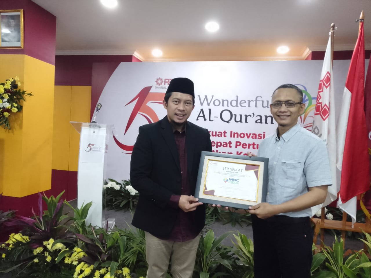 MNC Peduli Dinobatkan Sebagai Pendukung Program Hewan Kurban Terbaik (Dok.MNC)