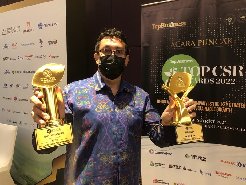 MNC Peduli Raih Dua Penghargaan di Top CSR Awards 2022 (Dok.MNC)