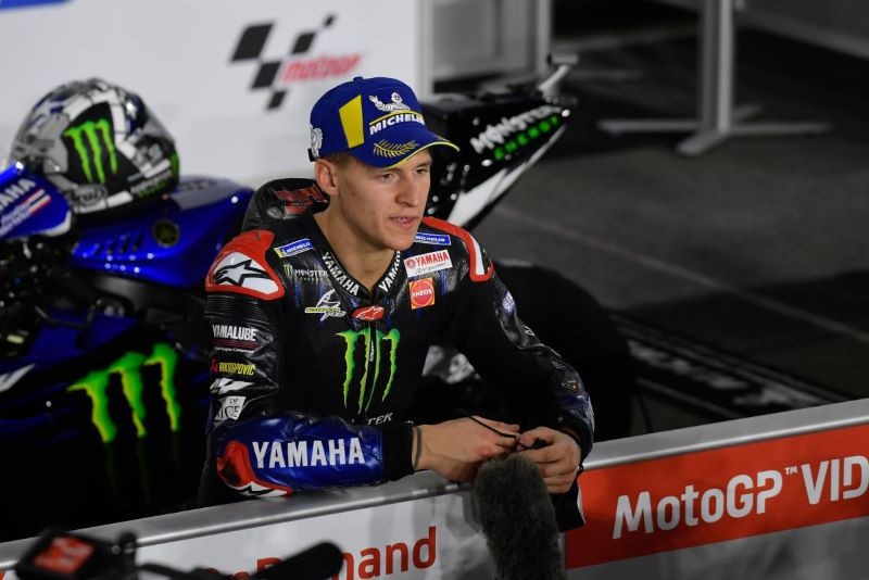 Jauh Dibanding Marquez, Segini Pendapatan dan Kekayaan Quartararo Juara Kedua MotoGP Mandalika. (Foto: MNC Media)