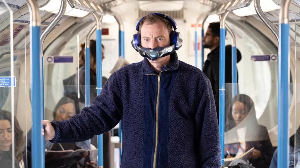 Unik, Headphone dengan Masker Pemurni Udara Siap Dirilis(Dok.Dyson)