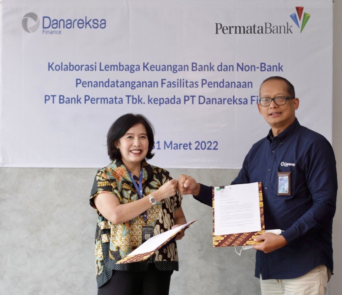 Jaga Pertumbuhan Aset Produktif, Danareksa Finance Gandeng Permata Bank (foto: MNC Media)